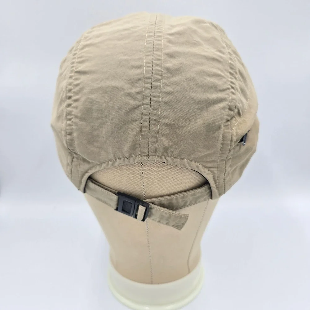 Royal Robbins 5 Panel Hat Rugged Outdoor Clothing Nylon Zipper Pocket Adjustable